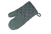Gant de cuisine avec grip en silicone 30x18cm gris