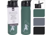 Excellent Houseware Bouteille de sport en acier inoxydable 21,5 cm