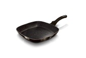 Berlingerhaus poêle grill 28 cm Shiny Black collection aluminium également induction
