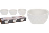 Set de bols à snack en porcelaine 3 pièces