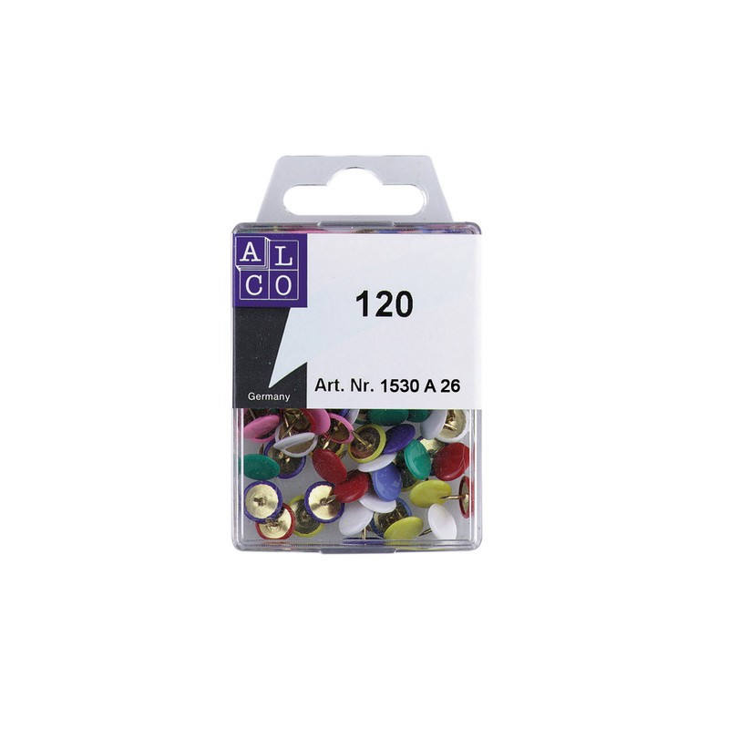 Punaises Alco assorties 10 boîte de 120 pcs.