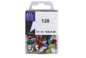 Punaises Alco assorties 10 boîte de 120 pcs.