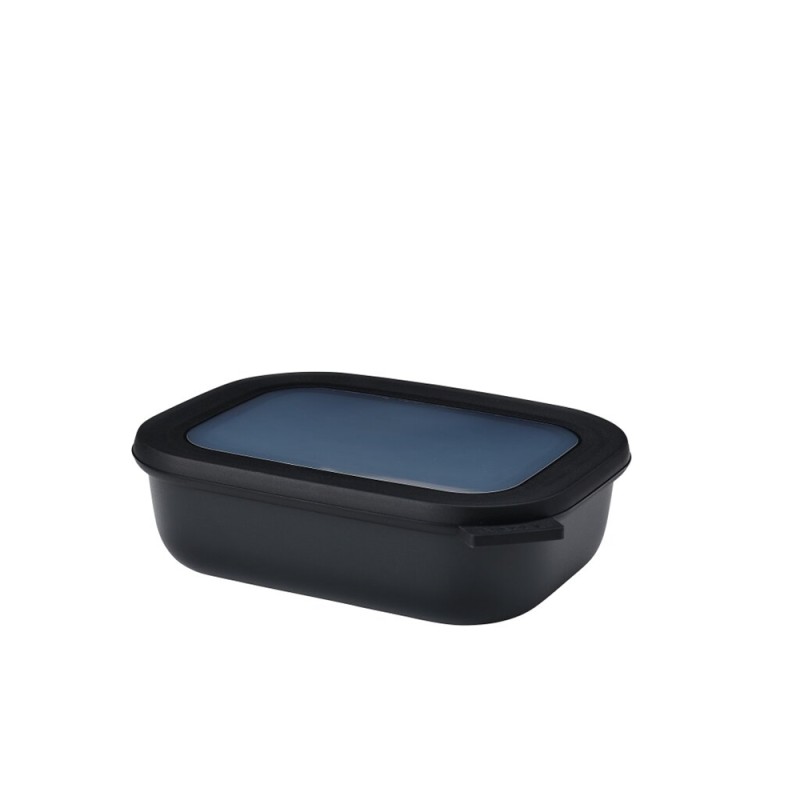 Mepal Multibowl cirqula rectangulaire 1000ml - nordique noir 21,2x16,2x6,1cm