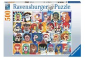 Ravensburger Puzzel Lettertypes 500 stukjes