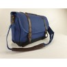 Sacoche pour ordinateur portable en toile avec bandoulière 40x30x13cm