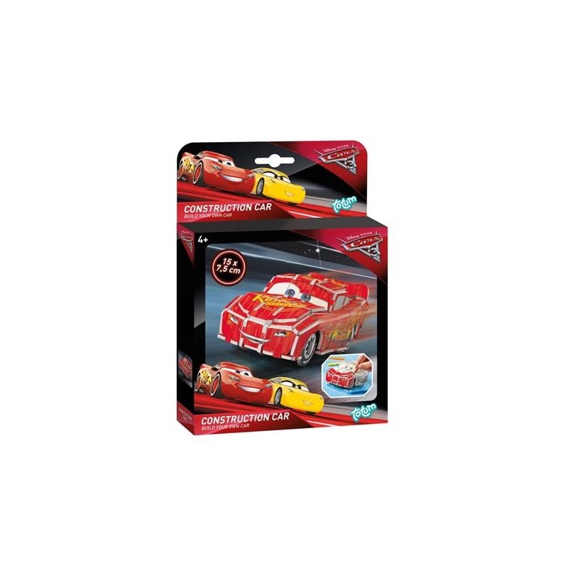 Totum Disney Cars 3D constructie MCqueen