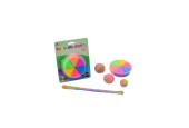 John Toy Bouncing duo putty 6 neon kleuren bewaardoos op kaart