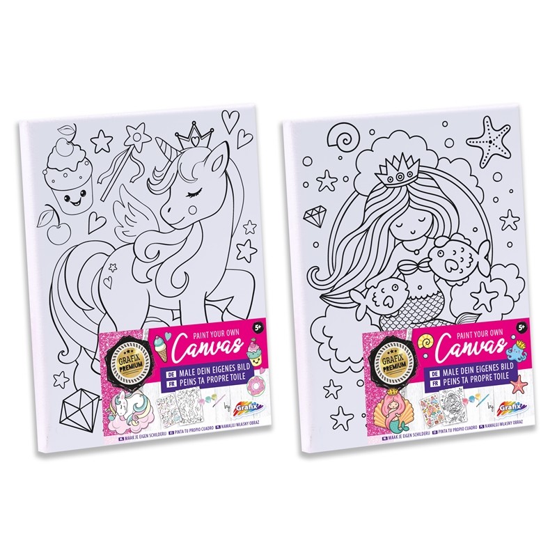 Grafix Peignez votre propre toile 20x15cm