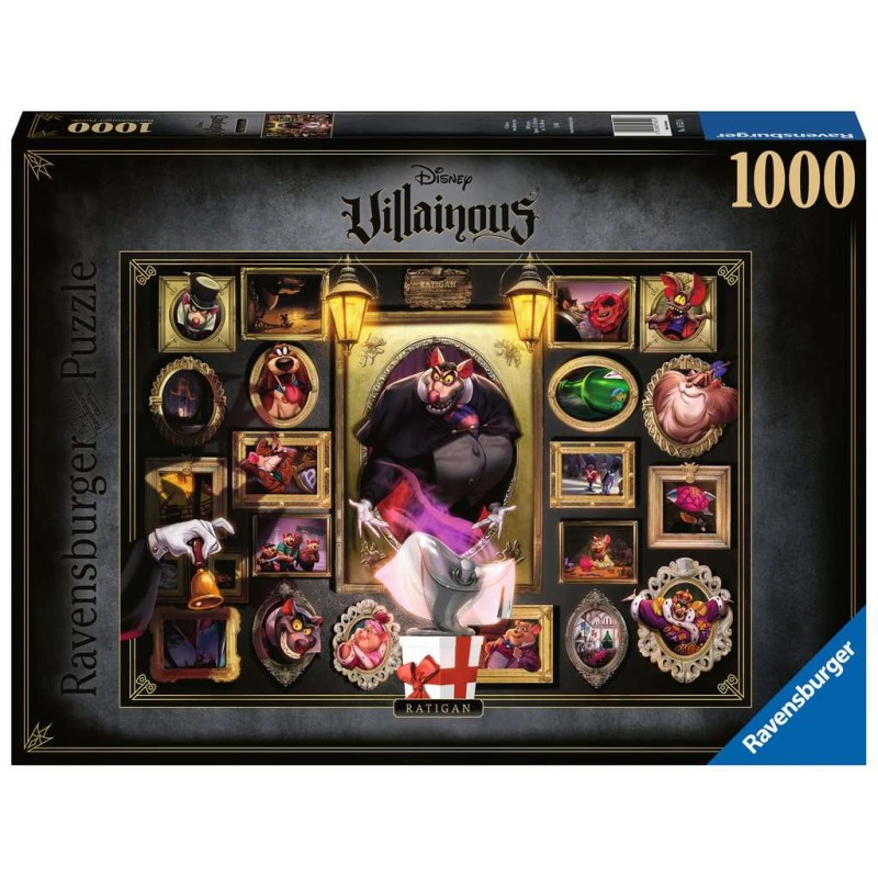 Puzzle Ravensburger Villainous : Ratigan 1000 pièces Disney