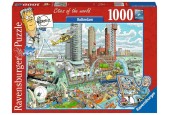 Ravensburger puzzle Fleroux Rotterdam 1000 pièces
