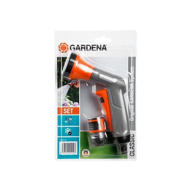 Pulvérisateur Gardena Classic + arrêt d'eau 1/2"