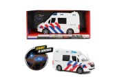 Toi Toys Cars&Trucks Friction de bus de police avec lumière et son 21cm