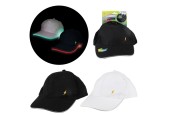 Casquette Toi Toys avec bord lumineux LED en rabat noir ou blanc
