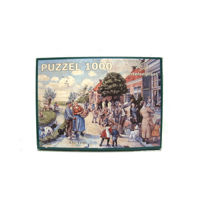 Plaque d'histoire de puzzle Monkey Nut Mies 1000 pièces