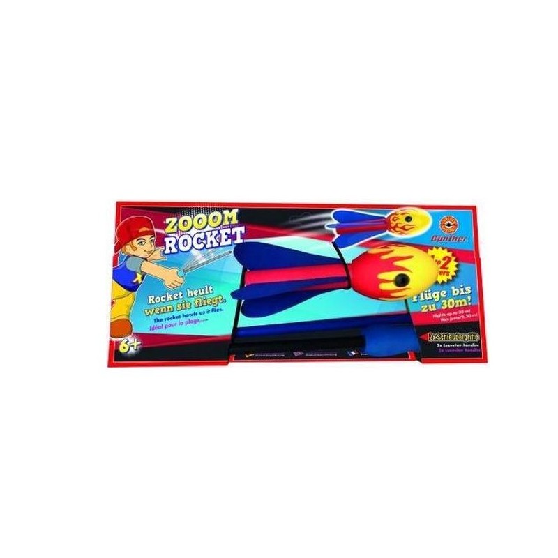 Gunther Zooom Rocket Foam Met Lanceerstokken