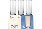 Arcoroc Longdrinkglas Amsterdam 270ml ( H13cm ) Doos A 12 Stuks