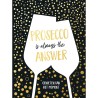 Rebo Le Petit Livre - Le Prosecco est toujours la réponse