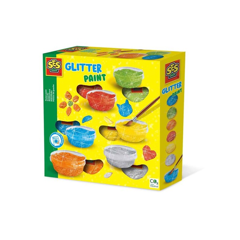 Ses Plakkaatverf glitter