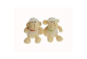 Pluche Schaap Soft 12cm Met Sleutelring. Verkrijgbaar In Twee Verschillende