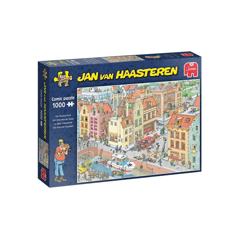 Puzzle Jumbo Jan van Haasteren La pièce manquante 1000pcs