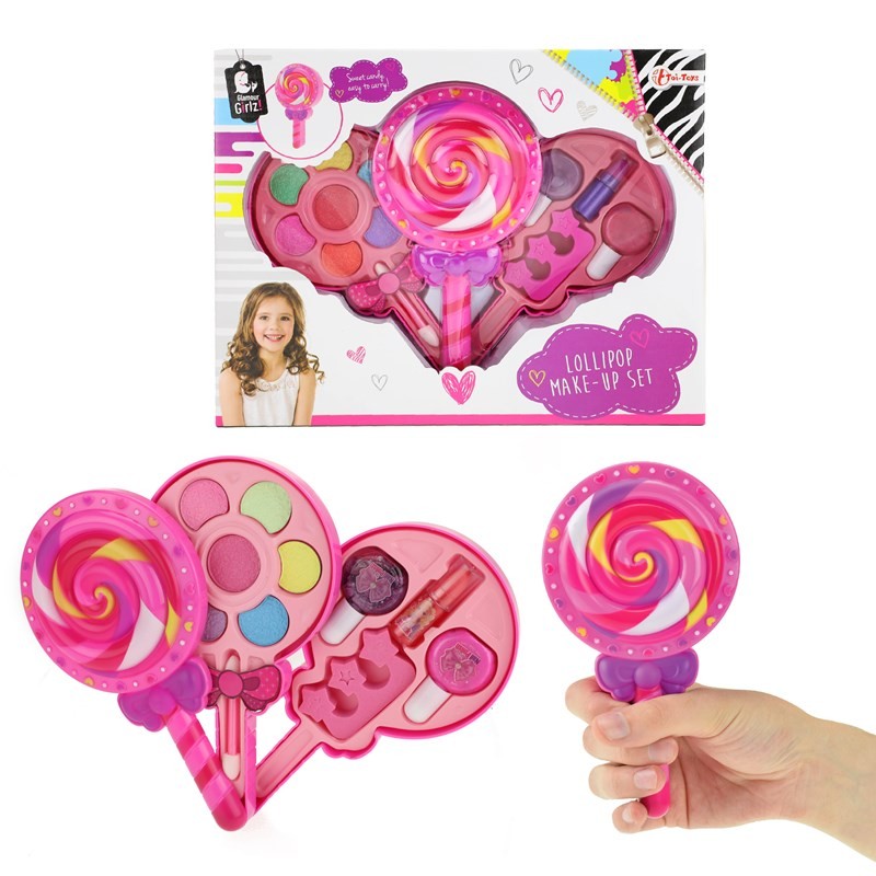 Toi Toys Maquillage en sucette rose