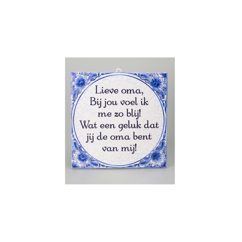 Carrelage Paperdreams - Chère Grand-mère Delft bleu