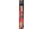 Brochette de barbecue avec manche en bois 38,5 cm lot de 4 pièces