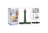 Koppelverlichting 7,5 meter met 100 LED lampen extra warmwit VERLENGSET 31V (exclusief 31V startsnoer, zie 114149)
