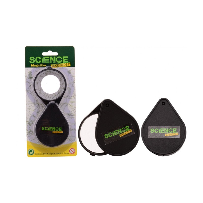 John Toy Science Explorer Opvouwbaar Vergrootglas Op Kaart