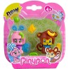 Pinypon Pet 4,5 cm, paquet de 2 avec accessoires