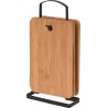 Set de planches à découper en bambou 6 pièces avec support 30x16cm