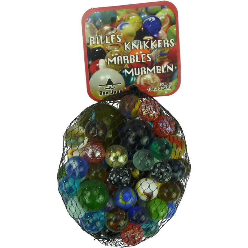 Don Juan Knikkers 500 Gram Gemixt In Netje (pondje)