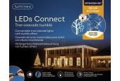 Les LED Lumineo connectent les lumières en cascade ENSEMBLE D'EXTENSION 8 fonctions effet scintillant Minuterie de 8 heures œuf 