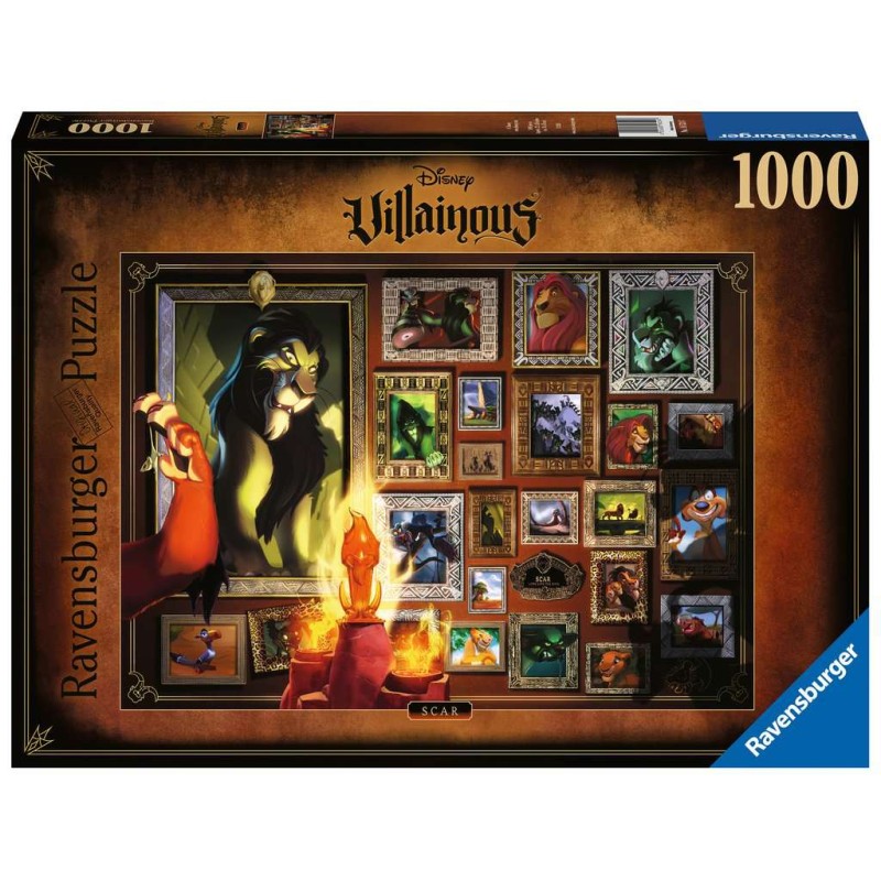 Ravensburger puzzle Villainous : Cicatrice 1000 pièces