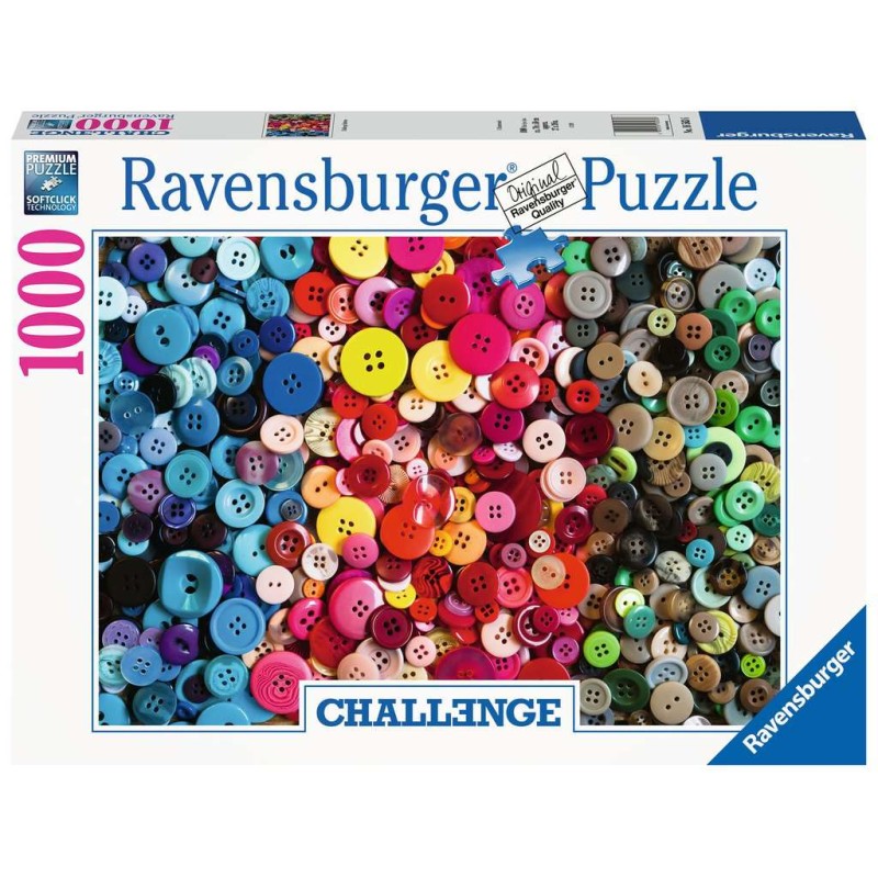 Ravensburger puzzle Boutons Défi 1000 pièces