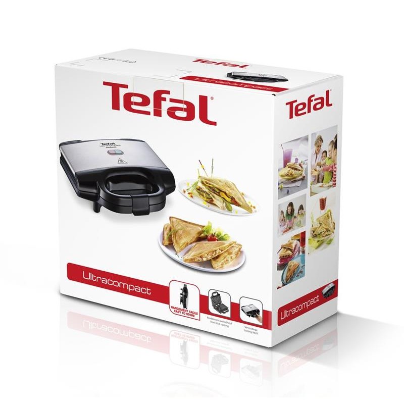 Machine à Sandwich Tefal Ultra-compacte Inox