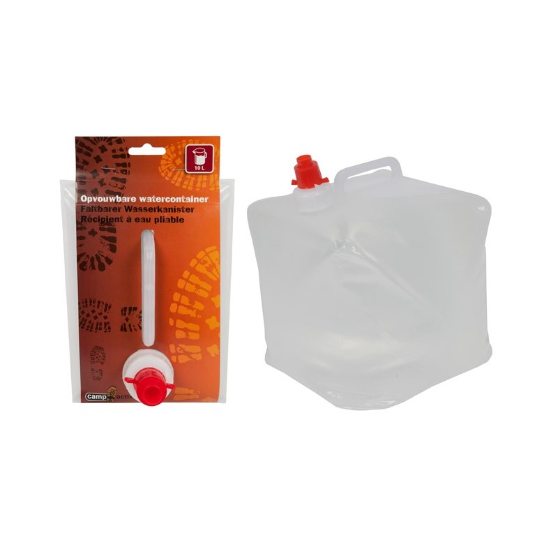pJerrycan pliable pour eau potable 10 litres/p