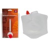 popvouwbare jerrycan voor drinkwater 10 liter/p