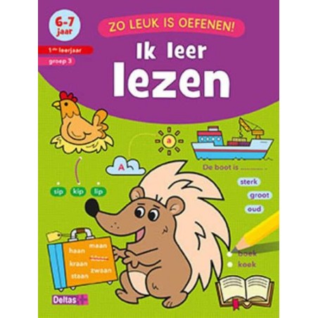 Deltas Zo leuk is oefenen! Ik leer lezen (6-7jr)