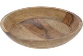Plat en bois de manguier dia300X68mm