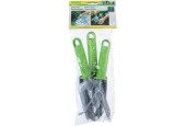 Kinzo ensemble d'outils de jardin 3 pièces dans un sac