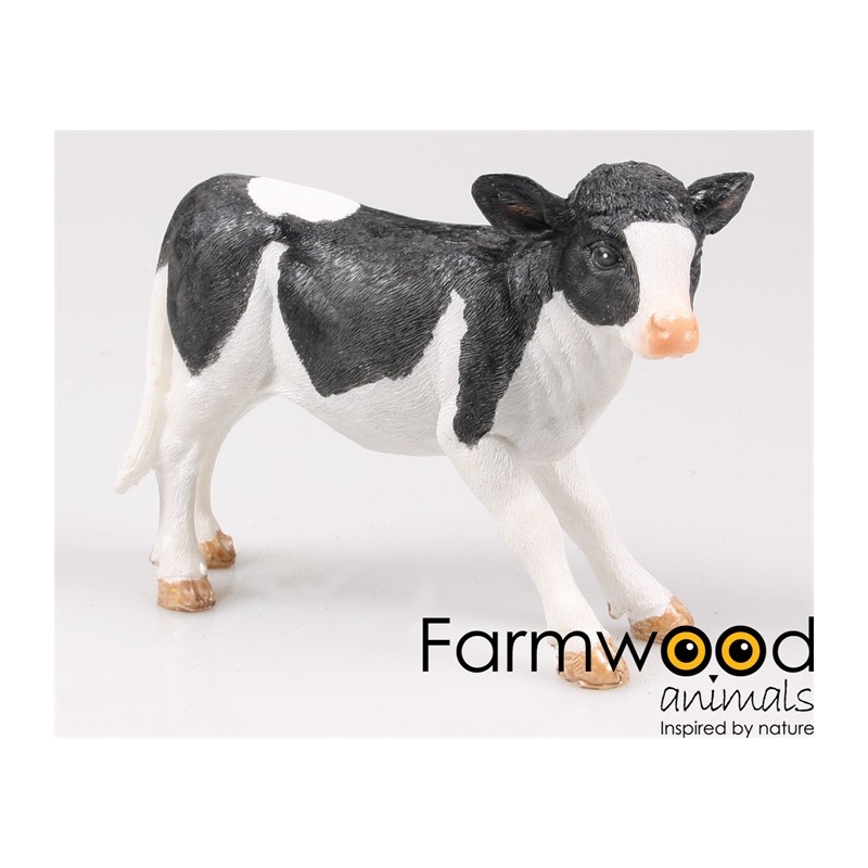 Farmwood Animals Statue de jardin Vache debout M en polystone 17x6x12 cm