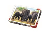 Puzzel Afrikaanse olifanten 1000 stukjes