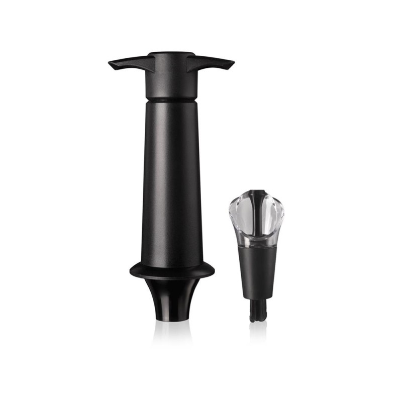 Vacuvin Tire-bouchon et serveur noir
