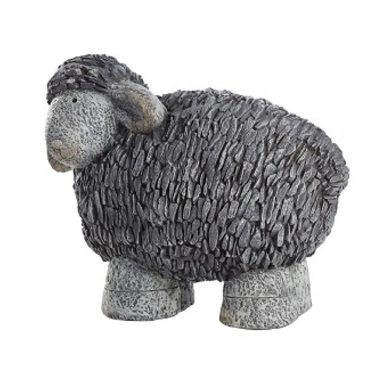 Statue de jardin Mouton grande polystone 58x35x47cm