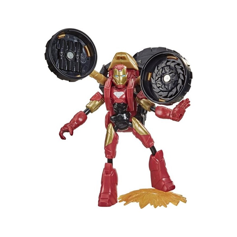 Hasbro Marvel Avengers Bend N Flex Rider Iron Man