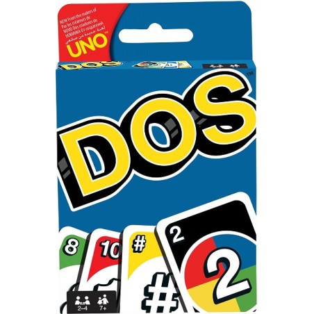 Jeu de cartes Mattel Uno Dos