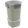 Sunware Sigma Home Food To Go Lunch Beker Lichtgroen/donkergr. 11,5 X 11,5 X