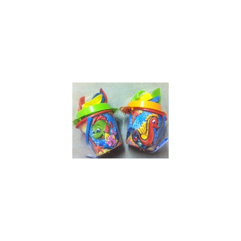 Adriatic Emmerset Visdecor Ø18cm 6-delig