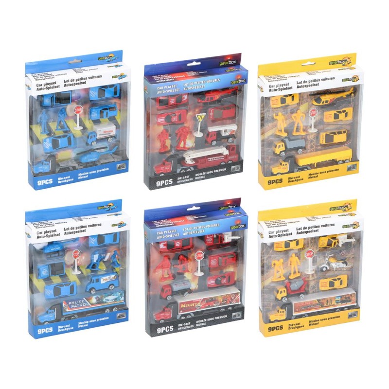 Autospeelset in vensterdoos